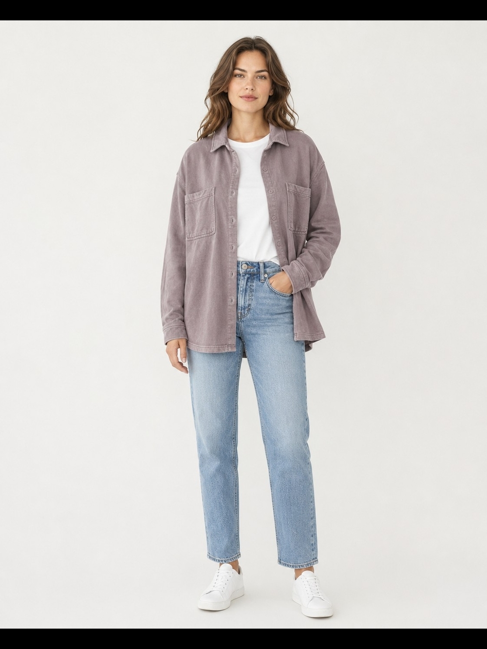 NWT C&C California Women's Sunwashed Shacket Jacket "Antler" Size XLarge